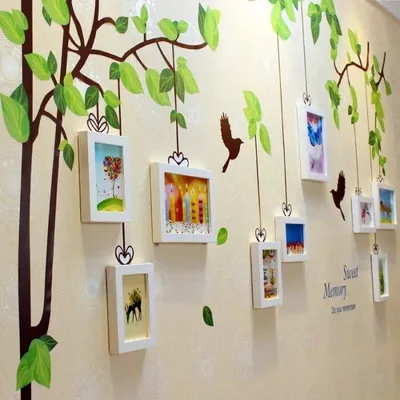 Украшаем стены и пол в детском саду. | OK.RU | Деревянные фрески, Детский  декор стен, Детская