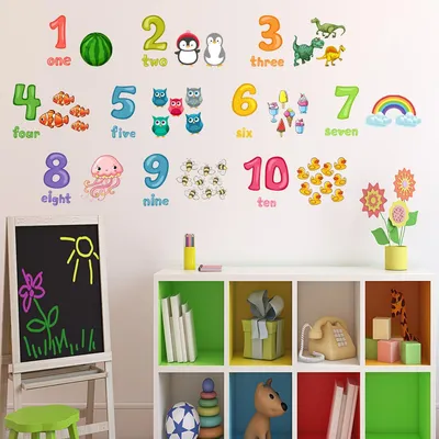 Полка для детской комнаты или детского сада | Детский декор стен, Детский  декор, Игрушечные комнаты
