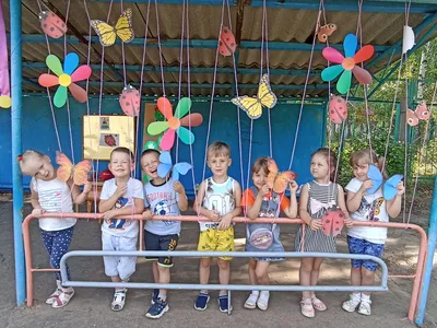 Украшение веранды в детском саду летом - 57 фото