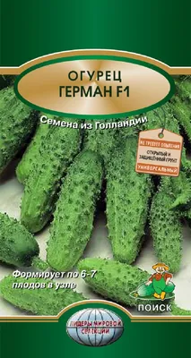 Купить семена Огурец Герман F1 1000 семян 4865 в Волгограде c доставкой по  России - «АгроОнлайн»