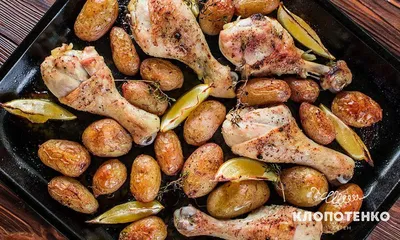 Курица с картошкой и чесноком в духовке на Новый год рецепт с фото пошагово  | Рецепт | Еда, Кулинария, Фаршированная курица