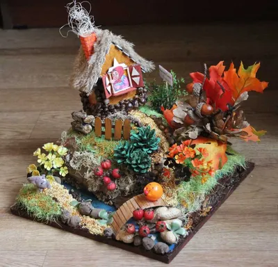 Gifts of Autumn. Autumn crafts from natural materials. DIY vegetable crafts  - YouTube