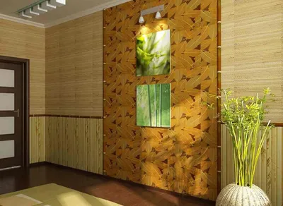 Как правильно использовать бамбуковые обои в квартирном интерьере? |  pobetony.ru | Дзен