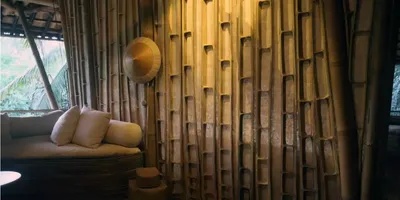 Бамбук в ванной - 57 фото