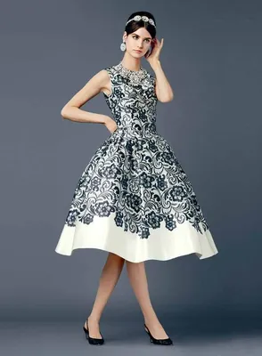 Платье в стиле нью лук кружевное | Модные стили, Винтажные платья 50-ых,  Платья