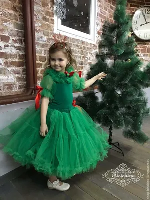 Mini Di Платье елка для девочки