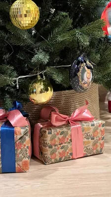Святящийся новогодний подарок под елку своими руками / DIY Christmas  sparkle box. CHRISTMAS DECOR. - YouTube