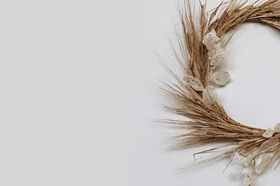Завораживающий декор с участием колосьев пшеницы: Идеи и вдохновение в  журнале Ярмарки Мастеров