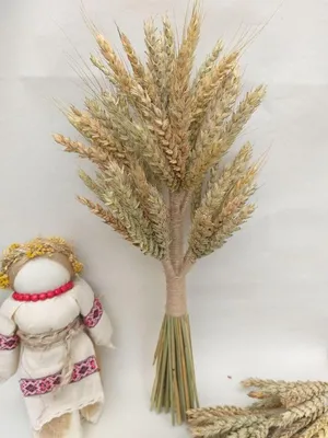 Home decor idea / Wreath of spikelets of wheat - YouTube