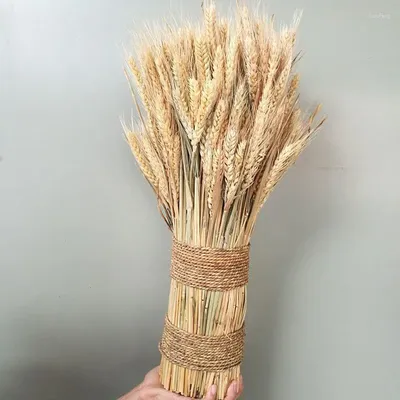 Красивые букеты из пшеницы - 65 фото