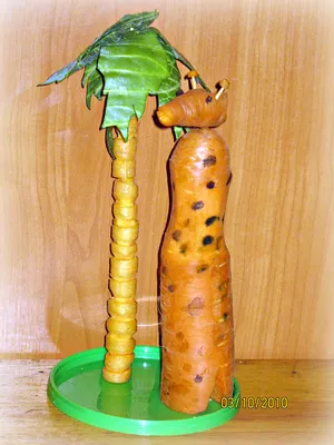 Поделка из моркови - 50 фото