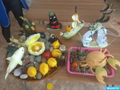 Машина. Поделки из овощей и фруктов для детей. Как сделать своими руками? -  YouTube