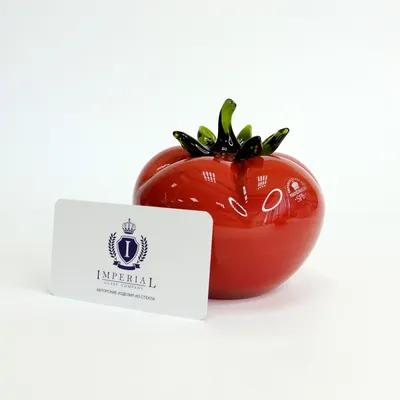 Стилизованный помидор аппликация» — создано в Шедевруме