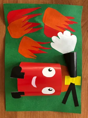 Идеи детских поделок на тему пожарной безопасности в детский сад, школу  своими руками - Chudopredki.ru