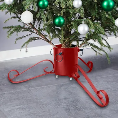 Зеленая подставка для рождественской елки, электрическое украшение для  рождественской елки, вращающаяся подставка для рождественской елки, дома –  лучшие товары в онлайн-магазине Джум Гик