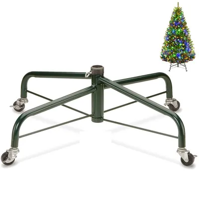 Скользящая подставка для рождественской ёлки металлическая с колёсиками:  продажа, цена в Луцке. Подставки и опоры для растений от \"HVOYA\" -  1871303902