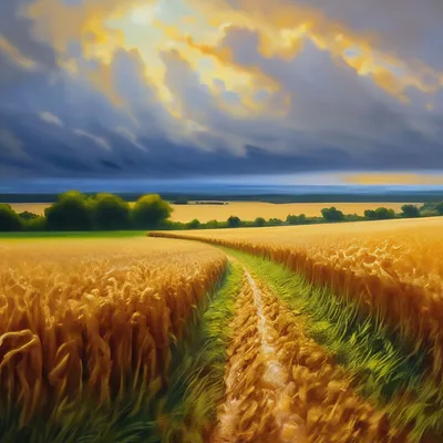Пшеничное поле, Wheat Fields Desktop Высококачественное видео, пшеница,  фотография, компьютер, урожай png | PNGWing