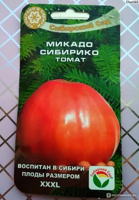 Томат Микадо розовый 30 семян (Элитный Ряд) Семена томата | Интернет  магазин Агро-Качество