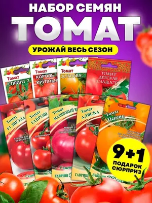 Купить семена томатов на Вайлдберриз для открытого грунта