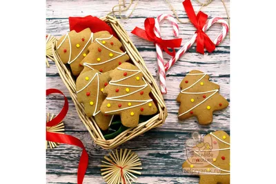 Рождественские пряники на Елку / Christmas gingerbread on a Christmas Tree  - Я - ТОРТодел! - YouTube