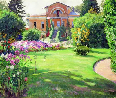 Русский сад фото фото