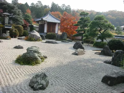 Сад из камней фото фотографии
