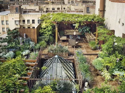 Сад на крыше дома – проект, материалы | ZinСo (ЦинКо)