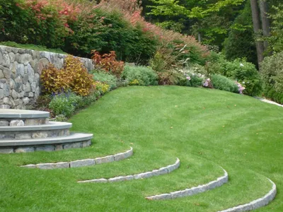 Ландшафтный дизайн, сад на склоне, …» — создано в Шедевруме