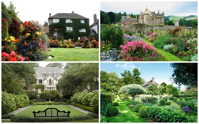 10 базовых элементов английского сада. Английский стиль в ландшафтном  дизайне. Фото — Ботаничка