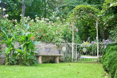 Сад в стиле кантри | Милый сад | Дзен