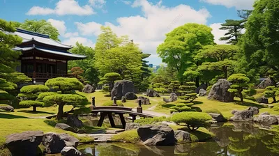 Оазис красоты и поэзия природы: восхитительный японский сад \"Кавати Фудзи\"  | Пикабу