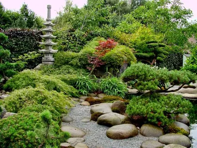 Сады японские — природы совершенство, …» — создано в Шедевруме