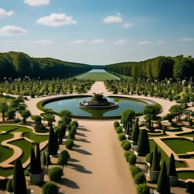 Сады версаля фото фотографии