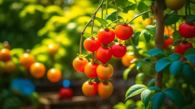 Помидор – самый популярный овощ в мире» — создано в Шедевруме