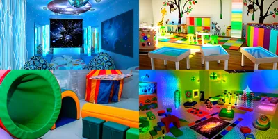 Сенсорные комнаты в детском саду