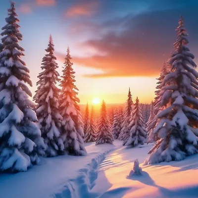 Снежные елки покрыты синей ели Зимний сезон, январь Стоковое Фото -  изображение насчитывающей свеже, праздник: 166032264