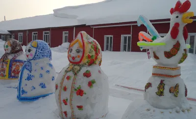 Подведены итоги конкурса «Снежные постройки» в детском саду «Солнышко»