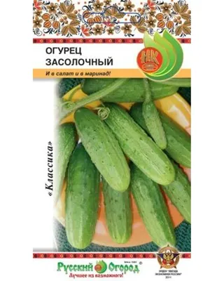 Семена огурец Русский огород Засолочный 301090 1 уп. - отзывы покупателей  на Мегамаркет