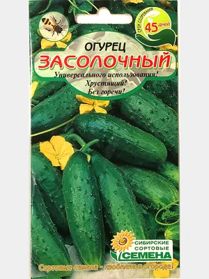 Огурцы Сибирские Сортовые Семена Огурцы - купить по выгодным ценам в  интернет-магазине OZON (520917204)