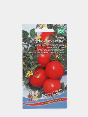 Семена Томат \"Дубок\" (дубрава) набор 1, 3, 5 уп купить по цене 90 ₽ в  интернет-магазине KazanExpress