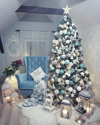 Варианты украшения новогодней елки в популярных стилях — идеи украшения елки  с фото на Winter Story eli.ru