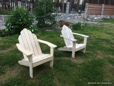 Садовая мебель своими руками: как сделать стол и кресла - Статья - Журнал -  FORUMHOUSE
