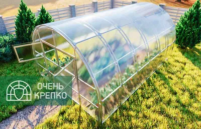 Теплица Трубная 2,5*8 метров с поликарбонатом, цена в Хабаровске от  компании МОЙ-ДОМ27