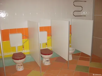 Туалет в детском саду фото фотографии