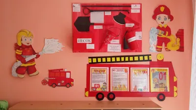 Уголок пожарной безопасности в детском саду своими руками с примерами