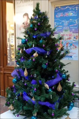 12 шт., Банты-подвески для украшения новогодней елки | AliExpress