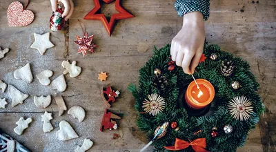 Как украсить новогоднюю елку? Украшаем мини елочку./ How to decorate a  Christmas tree. – Цитрус декор