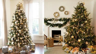 Как украсить елку на Новый год: тренды 2023 года, фото для вдохновения,  лайфхаки, снежинки, гирлянды, игрушки