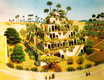Висячие сады семирамиды в вавилоне (75 фото) - 75 фото