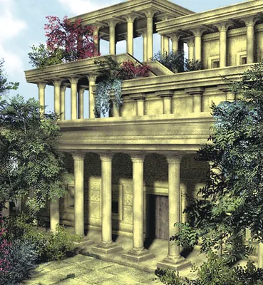 Висячие сады Семирамиды чудо света …» — создано в Шедевруме